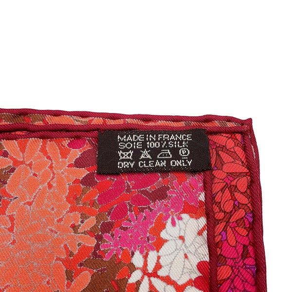エルメス スカーフ カレ90 花の捧げ物 OFFRANDES D'UN JOUR シルク HERMES