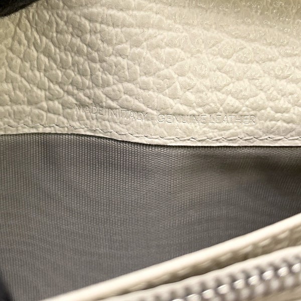 メゾンマルジェラ チェーンウォレット ４ステッチ レザー SA3UI0008 Maison Margiela 財布 白