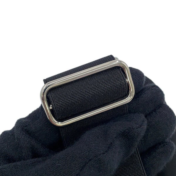 プラダ ポーチ Re-Nylon トライアングルロゴ リストバンドポーチ ナイロン 2TT095 PRADA ミニ ポーチ 黒
