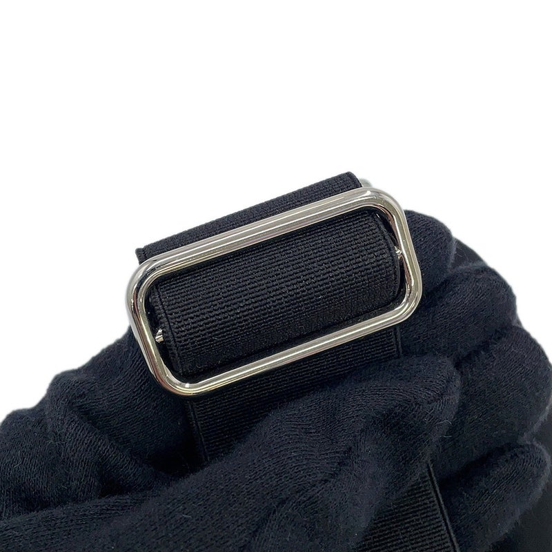 プラダ ポーチ Re-Nylon トライアングルロゴ リストバンドポーチ ナイロン 2TT095 PRADA ミニ ポーチ 黒