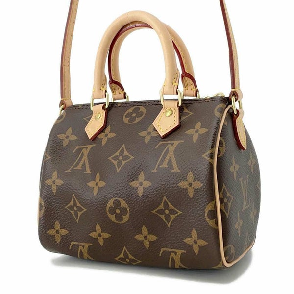 ルイヴィトン ハンドバッグ モノグラム ナノ・スピーディ M61252 LOUIS VUITTON 2WAYバッグ