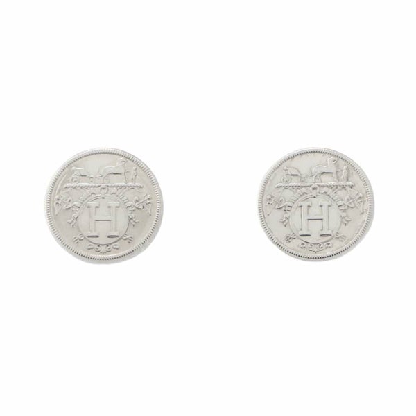 エルメス ピアス エクスリブリスTPM SV925シルバー HERMES ジュエリー