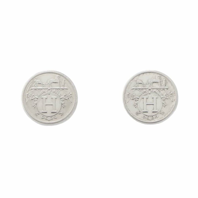 エルメス ピアス エクスリブリスTPM SV925シルバー HERMES ジュエリー