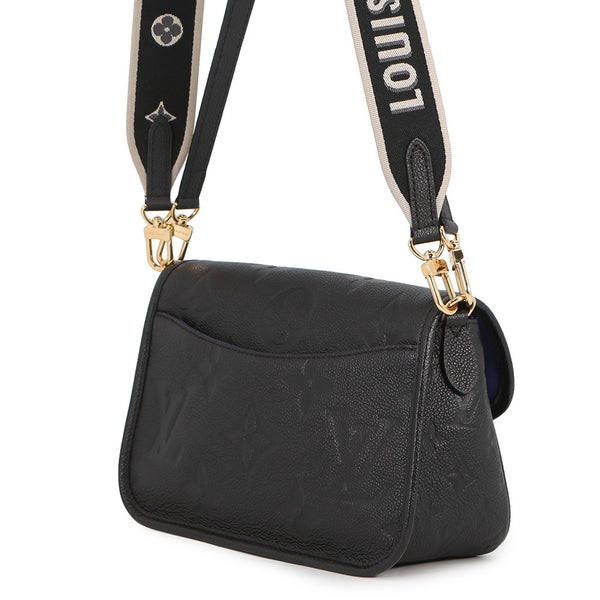 ルイヴィトン ショルダーバッグ モノグラム・アンプラント ディアヌ M46386 LOUIS VUITTON 2way 黒 ブラック