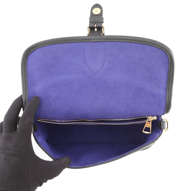ルイヴィトン ショルダーバッグ モノグラム・アンプラント ディアヌ M46386 LOUIS VUITTON 2way 黒 ブラック