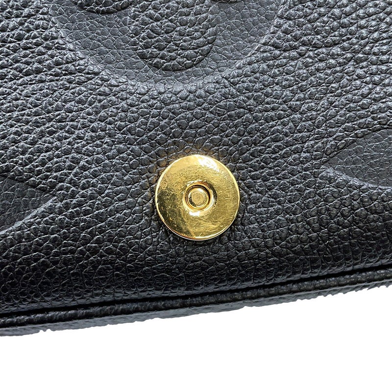 ルイヴィトン ショルダーバッグ モノグラム・アンプラント ディアヌ M46386 LOUIS VUITTON 2way 黒 ブラック