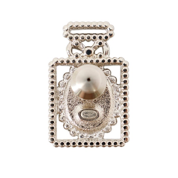 シャネル ブローチ ココマーク 香水モチーフ ピンブローチ ラインストーン A22B CHANEL アクセサリー