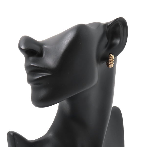 カルティエ ピアス クラッシュ ドゥ カルティエ フープ ミニモデル K18PGピンクゴールド B8301520 Cartier イヤリング