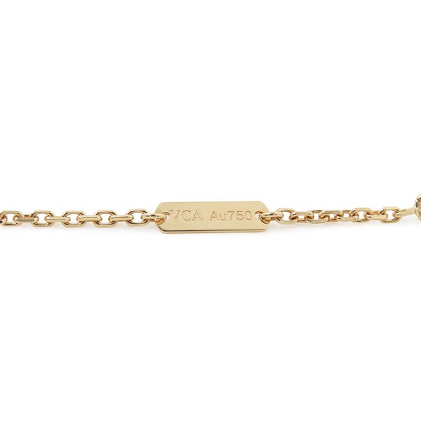 ヴァンクリ ネックレス フリヴォル ペンダント ラージモデル ダイヤモンド 3P 計0.16ct K18YGイエローゴールド VCARC96800