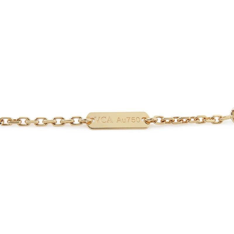 ヴァンクリ ネックレス フリヴォル ペンダント ラージモデル ダイヤモンド 3P 計0.16ct K18YGイエローゴールド VCARC96800