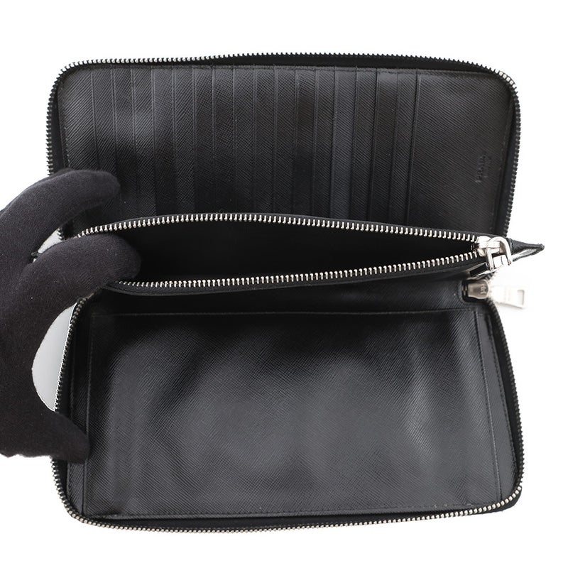 プラダ 長財布 ジッピーオーガナイザー ラウンドファスナー サフィアーノ PRADA 財布 メンズ