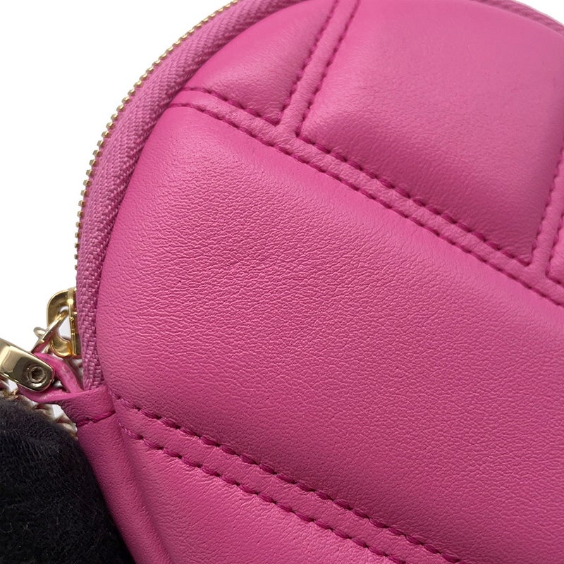 ブルガリ ショルダーポシェット カボション ミニ レザー BVLGARI バッグ