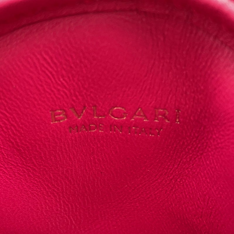 ブルガリ ショルダーポシェット カボション ミニ レザー BVLGARI バッグ