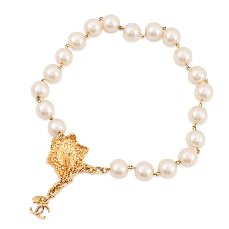 シャネル ネックレス フェイクパール CHANEL アクセサリー チョーカー