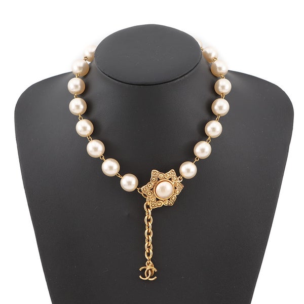 シャネル ネックレス フェイクパール CHANEL アクセサリー チョーカー