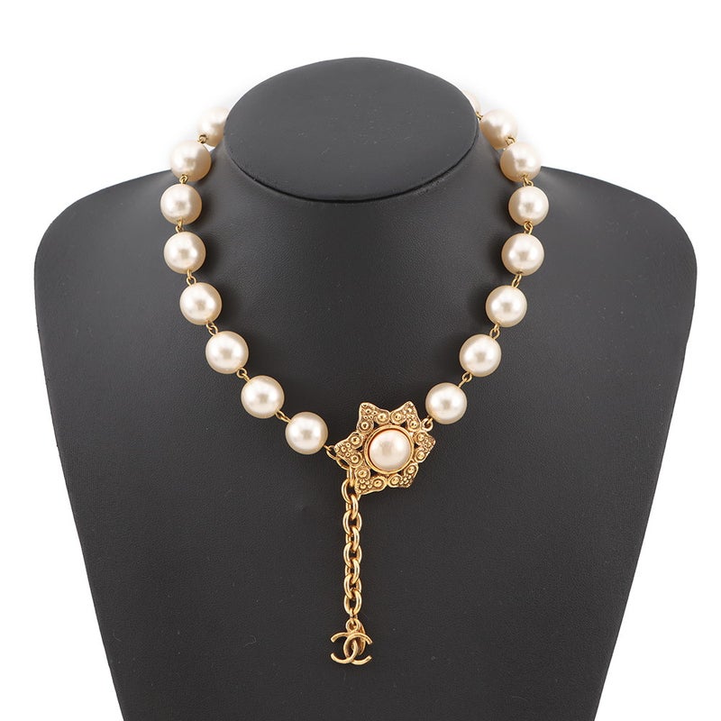 シャネル ネックレス フェイクパール CHANEL アクセサリー チョーカー
