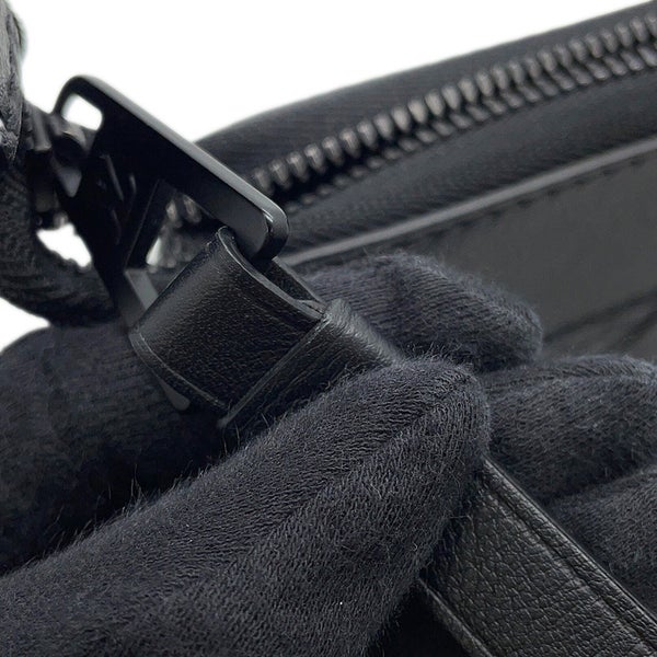ルイヴィトン クラッチバッグ モノグラム・シャドウ ポシェット・ヴォワヤージュ スープル M82545 LOUIS VUITTON 黒 ブラック