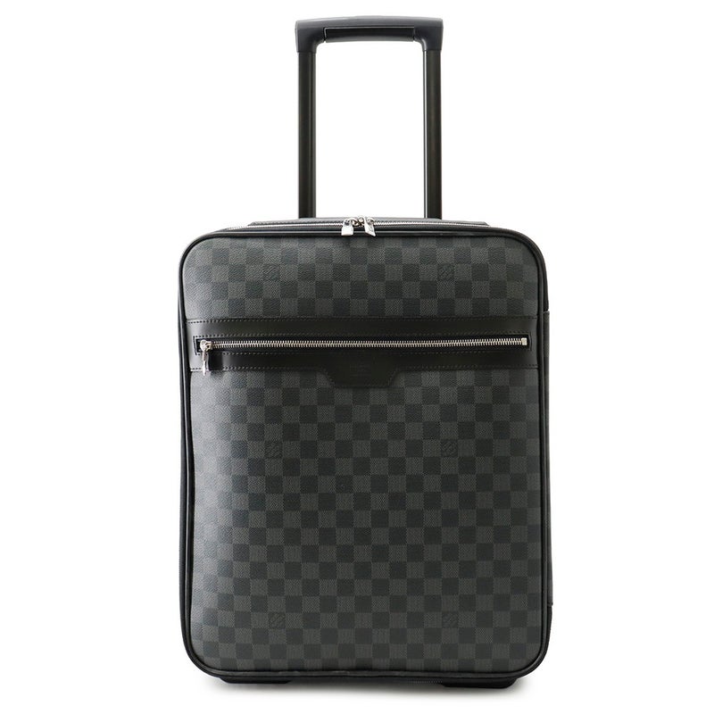 ルイヴィトン キャリーケース ダミエ・グラフィット ぺガス45 N23302 LOUIS VUITTON 旅行 スーツケース 黒 ブラック