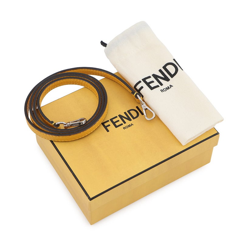 フェンディ ショルダーバッグ マイクロ フラット バゲット ショルダーポシェット レザー 7M0311 FENDI 財布