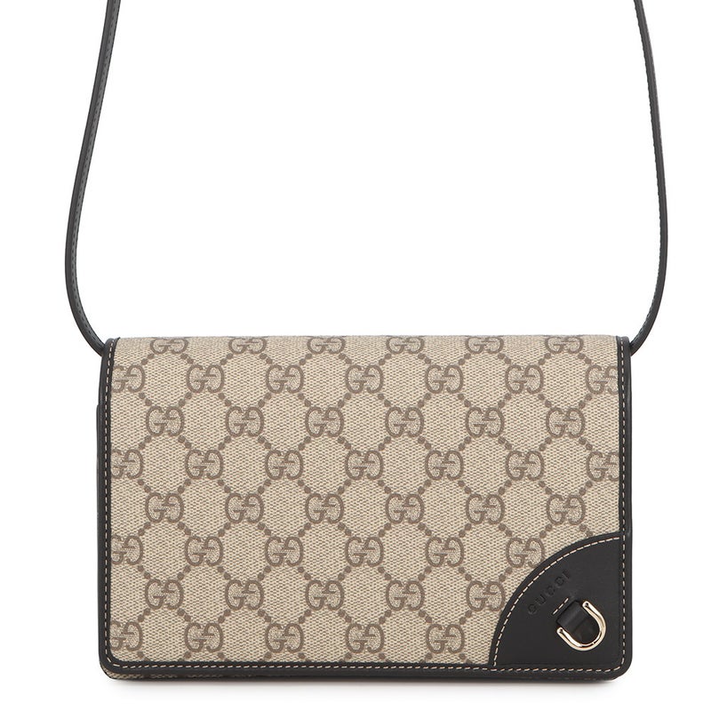 グッチ ショルダーウォレット GGエンブレム PVC レザー 820688 GUCCI 財布 バッグ