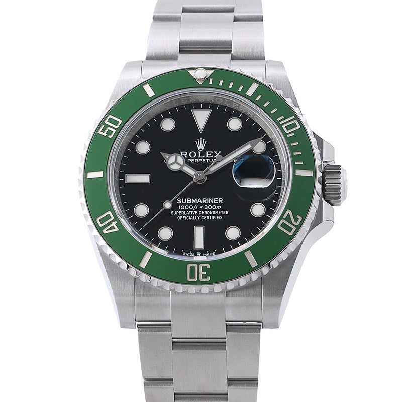 ロレックス サブマリーナ デイト ランダムシリアル ルーレット 126610LV ROLEX 腕時計 ウォッチ　黒文字盤