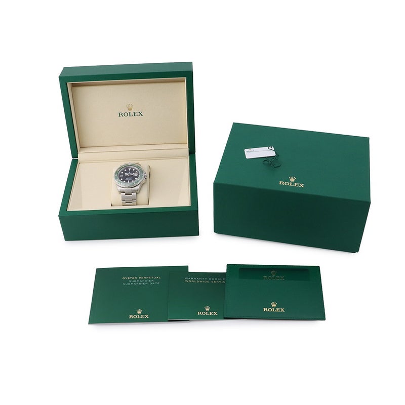 ロレックス サブマリーナ デイト ランダムシリアル ルーレット 126610LV ROLEX 腕時計 ウォッチ　黒文字盤