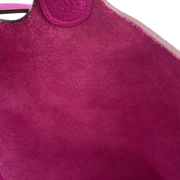 エルメス ハンドバッグ ピコタンロックMM マグノリア/シルバー金具 トリヨンクレマンス C刻印