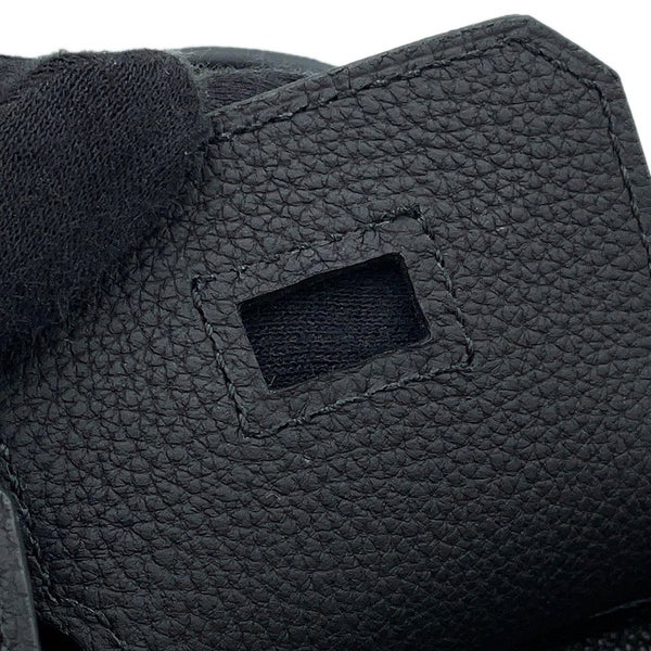 エルメス バーキン25 ブラック/ゴールド金具 トゴ U刻印 HERMES Birkin ハンドバッグ 黒