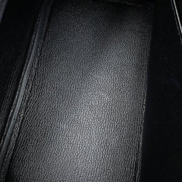 エルメス バーキン25 ブラック/ゴールド金具 トゴ U刻印 HERMES Birkin ハンドバッグ 黒