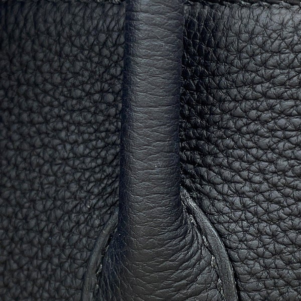 エルメス バーキン25 ブラック/ゴールド金具 トゴ U刻印 HERMES Birkin ハンドバッグ 黒