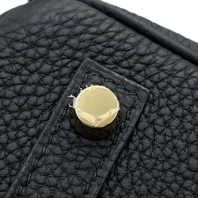 エルメス バーキン25 ブラック/ゴールド金具 トゴ U刻印 HERMES Birkin ハンドバッグ 黒