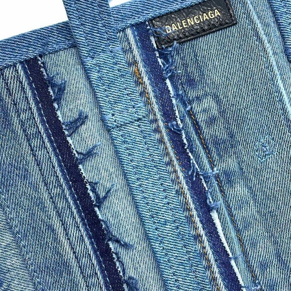 バレンシアガ ハンドバッグ バルベス スモール デニム 671404 BALENCIAGA 2wayショルダーバッグ