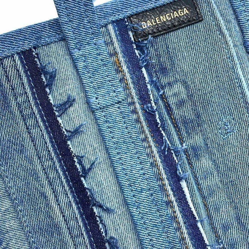 バレンシアガ ハンドバッグ バルベス スモール デニム 671404 BALENCIAGA 2wayショルダーバッグ