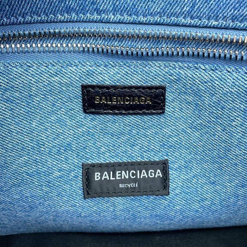 バレンシアガ ハンドバッグ バルベス スモール デニム 671404 BALENCIAGA 2wayショルダーバッグ