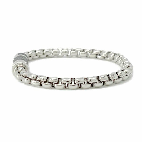 ルイヴィトン ブレスレット モノグラム エクリプス ブラスレ・チェーン サイズL M63107 LOUIS VUITTON アクセサリー