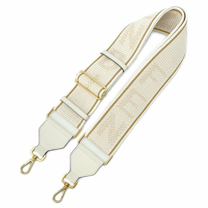 フェンディ ショルダーストラップ ストラップユー キャンバス 8AV134 FENDI 白