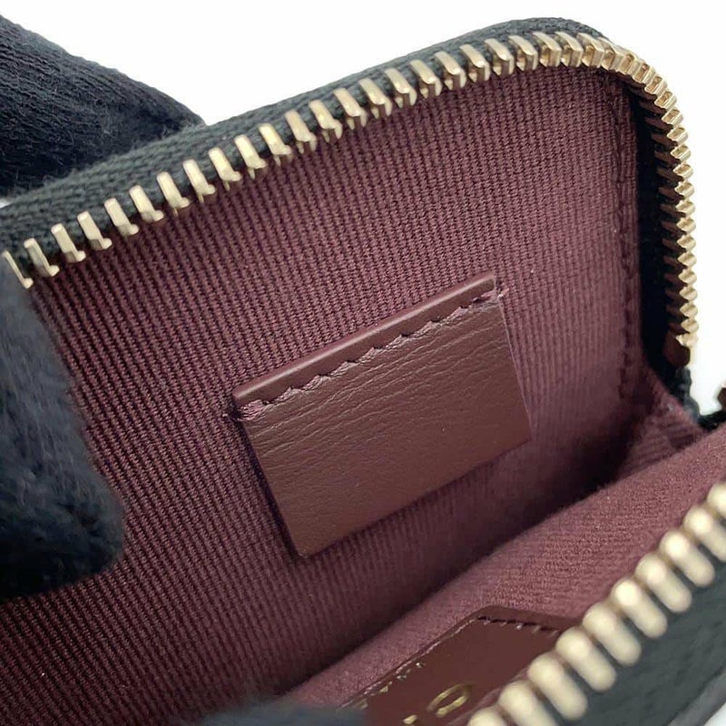 シャネル コインケース マトラッセ ココマーク クラシック ジップコインパース キャビアスキン AP2061 CHANEL 黒 財布 小銭入れ