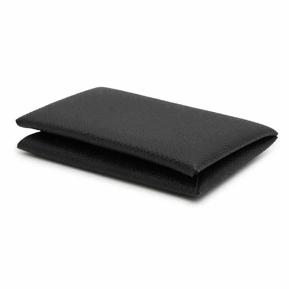 エルメス カードケース カルヴィ ブラック エプソン W刻印 HERMES 名刺