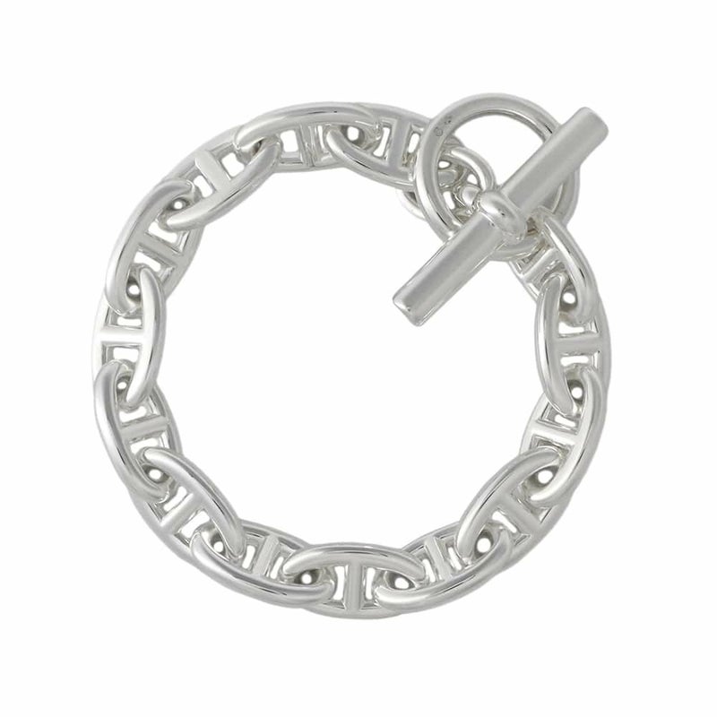 エルメス ブレスレット シェーヌダンクルGM 14コマ SV925シルバー HERMES ジュエリー