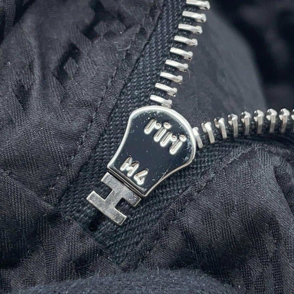 エルメス ポーチ トラベルシルク ミニ トラベルキューブ ブラック/フォーヴ/シルバー金具 シルク/バレニア B刻印 HERMES 黒