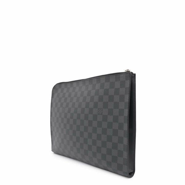 ルイヴィトン クラッチバッグ ダミエ・グラフィット ポシェット・ジュールGM N41501 LOUIS VUITTON 黒 ブラック