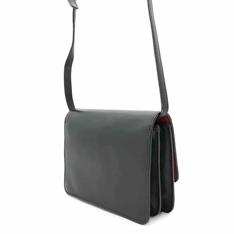 プラダ ショルダーバッグ ロゴ レザー BT1031 PRADA バッグ 黒