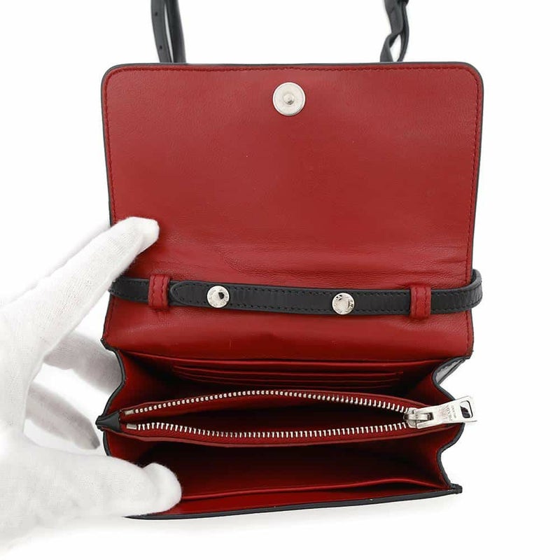 プラダ ショルダーバッグ ロゴ レザー BT1031 PRADA バッグ 黒