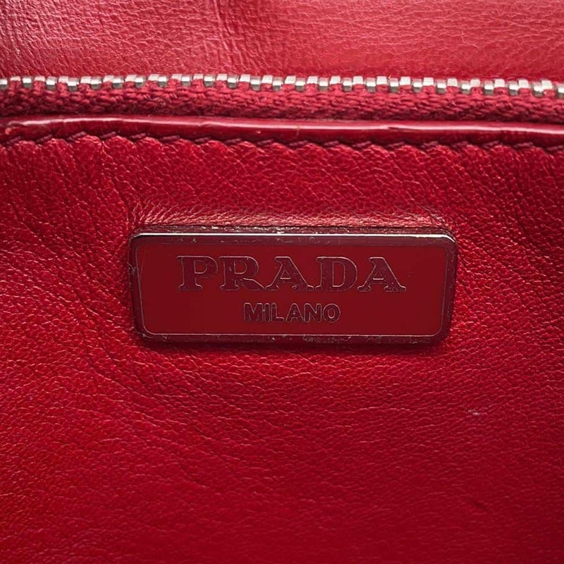 プラダ ショルダーバッグ ロゴ レザー BT1031 PRADA バッグ 黒