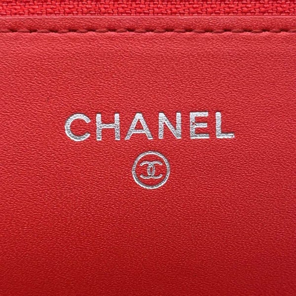 シャネル チェーンウォレット ココマーク キャビアスキン CHANEL 財布