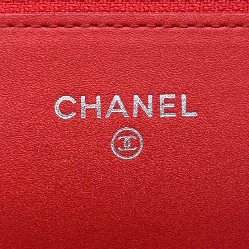 シャネル チェーンウォレット ココマーク キャビアスキン CHANEL 財布