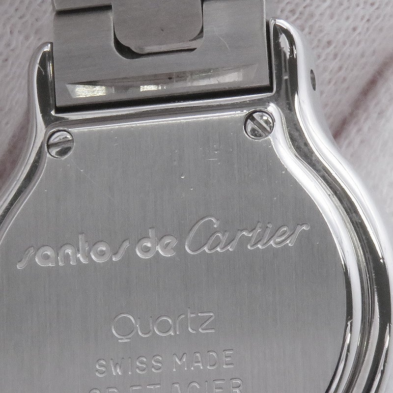 カルティエ サントスオクタゴン SM W2001683 Cartier 腕時計 アイボリー文字盤 クォーツ
