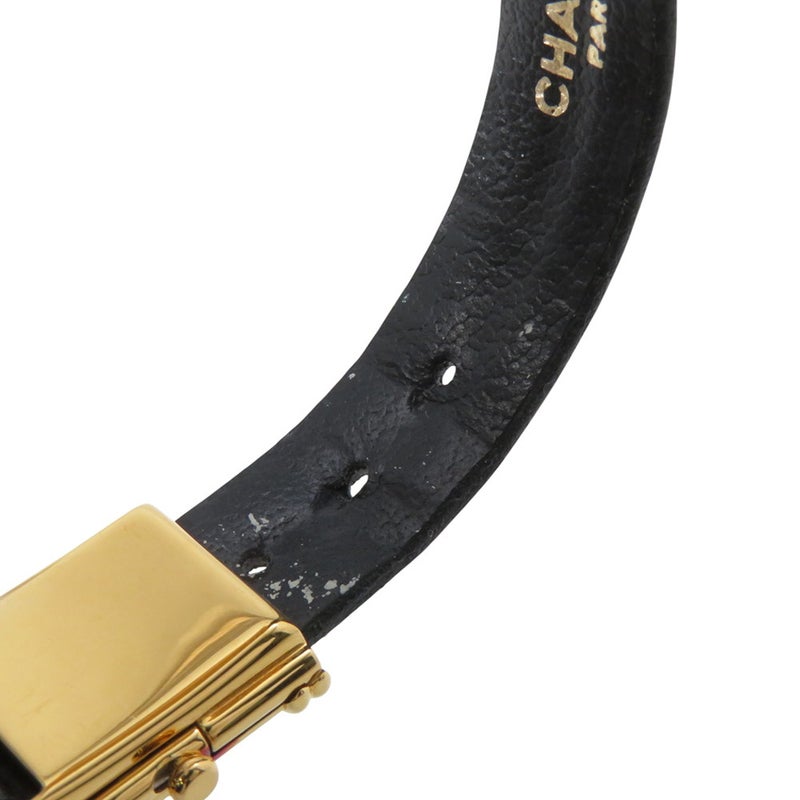 シャネル プルミエール H0090 CHANEL 腕時計 黒文字盤 レディース クォーツ