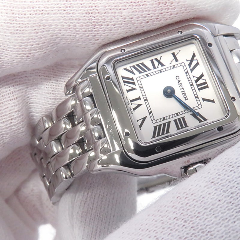 カルティエ パンテール ドゥ カルティエ ウォッチ SM WSPN0006 Cartier 腕時計 シルバー文字盤 レディース クォーツ