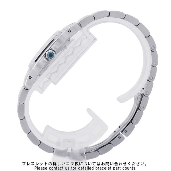 カルティエ サントスガルベ SM W20056D6 Cartier 腕時計 ウォッチ アイボリー文字盤 クォーツ
